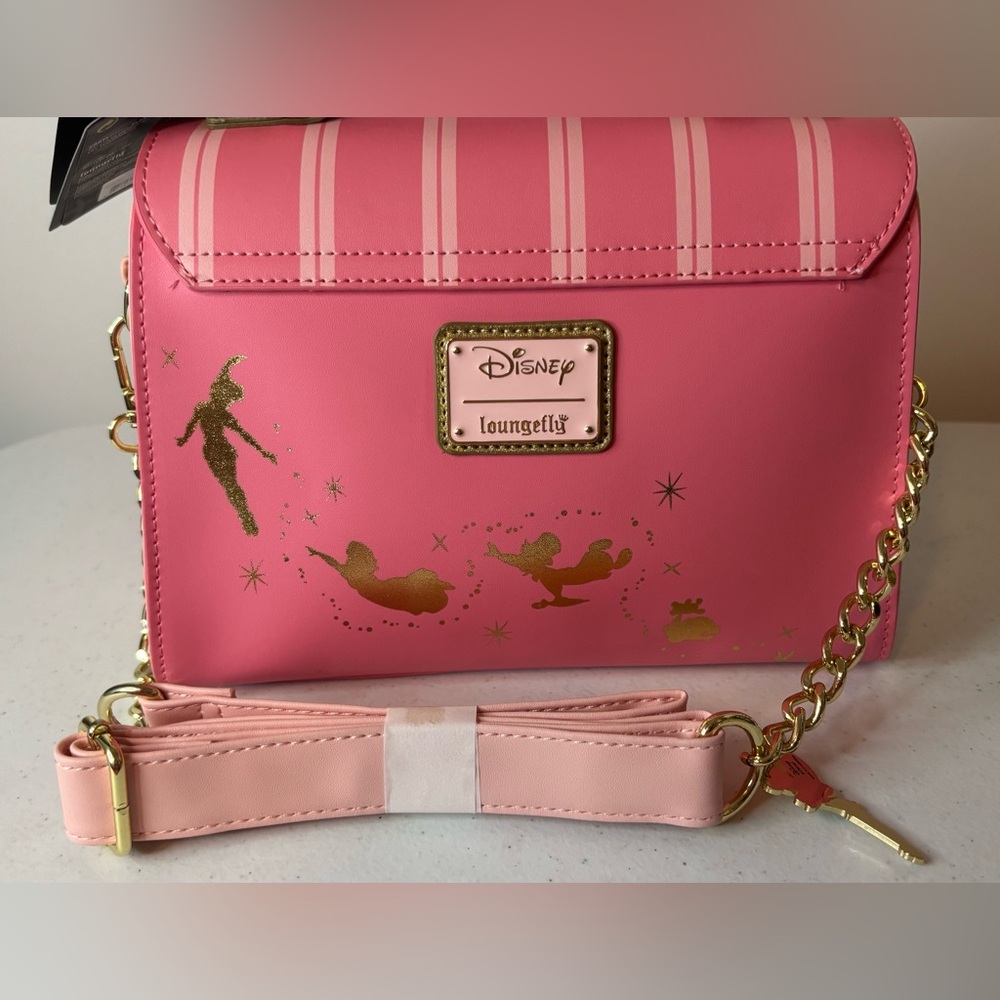 Loungefly Peter Pan 70th Anniversary Crossbody & Wallet - Picture 4 of 12